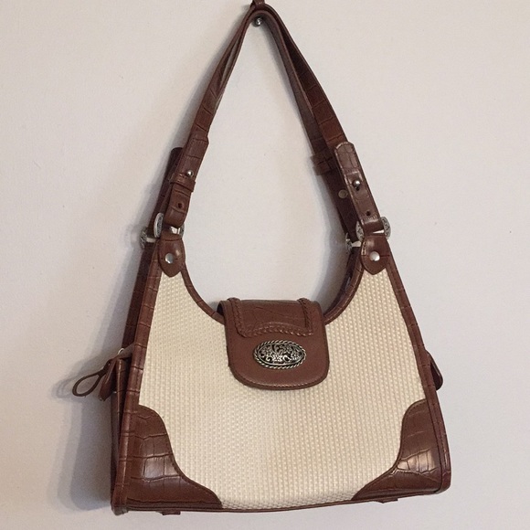 Bueno Purse | Brown & White - Picture 2 of 4